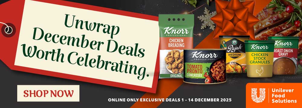 Unwrap December Deals Worth Celebrating with Unilever Food Solutions