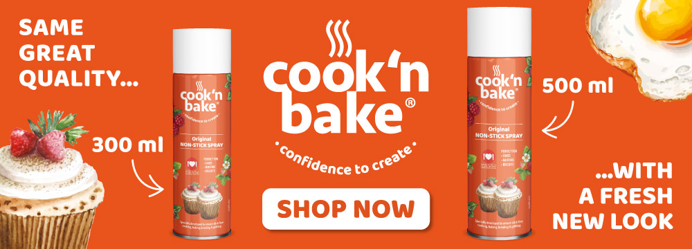 Cook with ease, Bake with Love with cook 'n bake - confidence to create