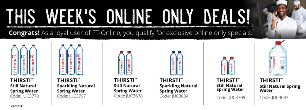 Save yourself time and money! Login and place your order online.