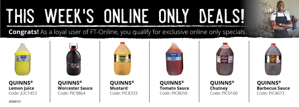 Save yourself time and money! Login and place your order online.