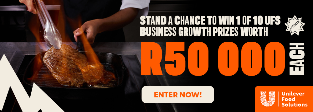 Win 1 of 10 Unilever Food Solutions Business Growth Prizes worth R50 000 each