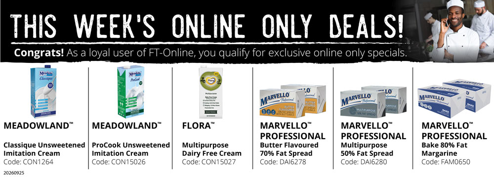 Save yourself time and money! Login and place your order online.