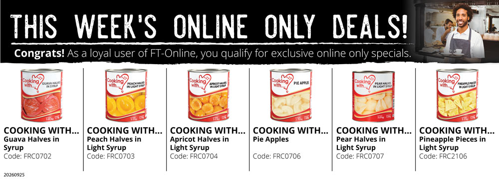 Save yourself time and money! Login and place your order online.