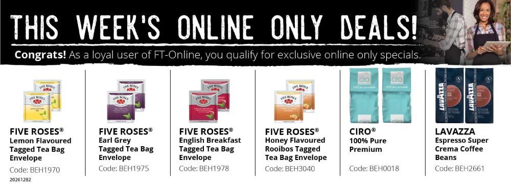 Save yourself time and money! Login and place your order online.